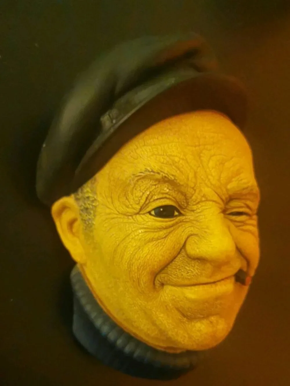 Bossons Chalkware Head 